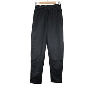 Member's Mark men's black stretch tech fleece pants joggers
